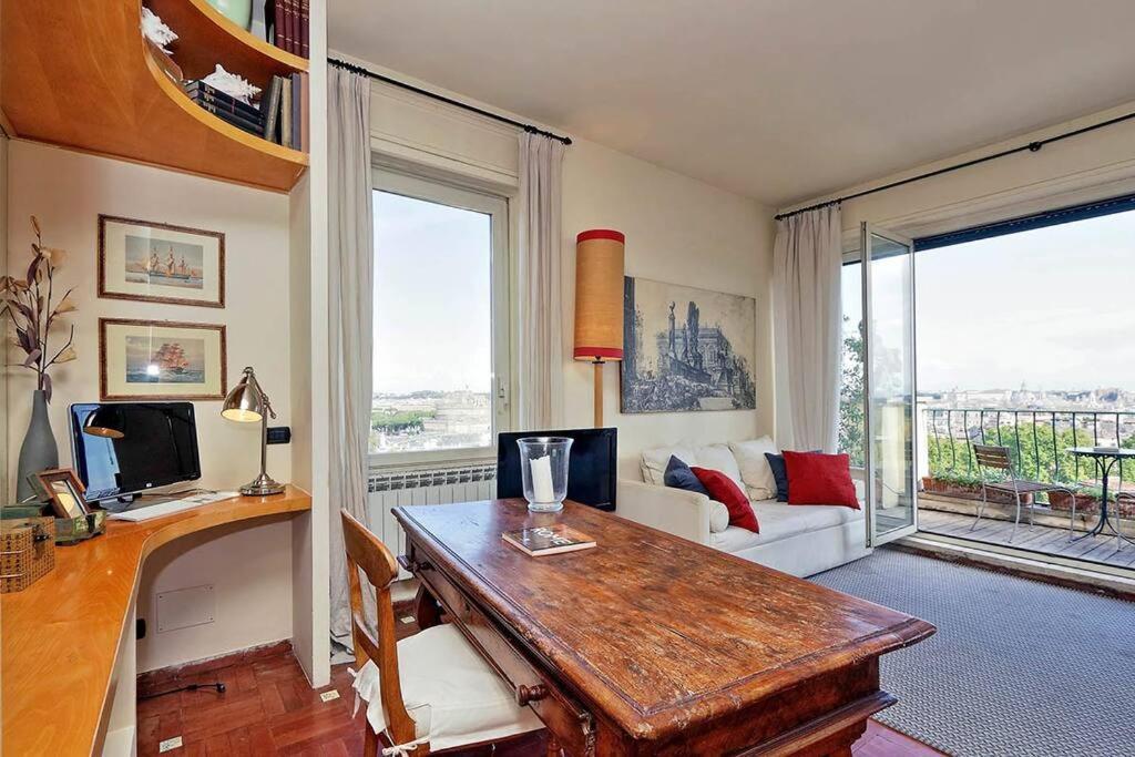 Sant'Onofrio Terrace Apartment Rom Exteriör bild